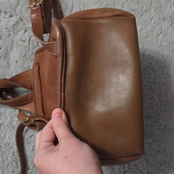 Vintage mini Coach turn lock backpack - Picture 5 of 13